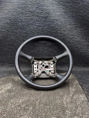 1999-2002 CHEVROLET SILVERADO TAHOE Sierra LEATHER STEERING WHEEL USED OEM! • $99.99