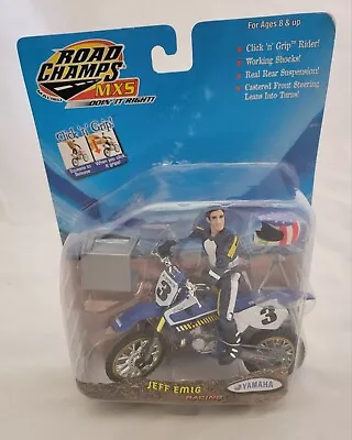 Road Champs 2001 MXS Jeff Emig Click N Grip Yamaha Dirt Bike • $80