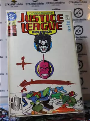 Justice League Of America # 58  Lobo Dc Comics 1992 • $9.95