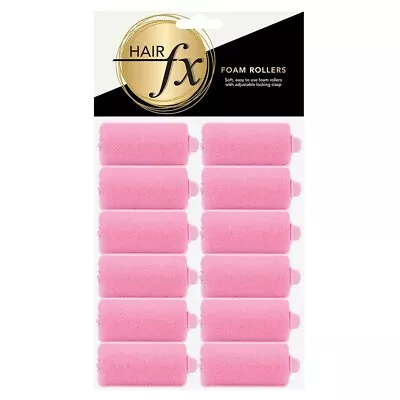 Hair FX Medium Foam Rollers - 12pk | AUS SELLER • $17.95