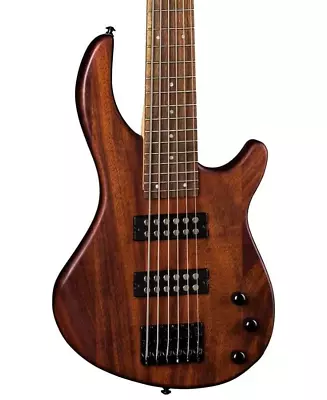 Dean Edge 1 6 String Vintage Mahogany Electric Bass Guitar - Free Shipping • $349