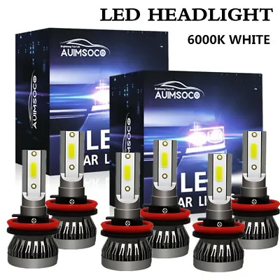 $45.22 • Buy For Chevy Captiva Sport 2012 2013 2014 2015 LED Headlight Bulbs Hi Low Fog Light