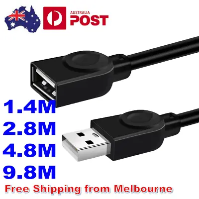 $8.55 • Buy Fast USB 2.0 Data Extension Cable Type A Male To A Female Connection Cord