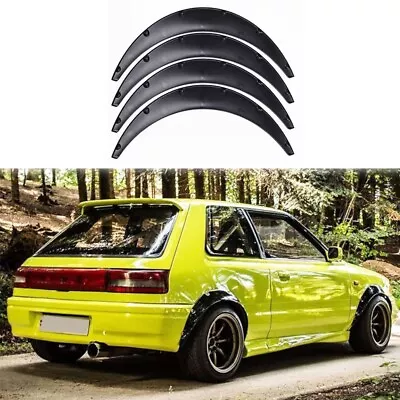 4X 3.5  Fender Flares Flexible Concave Extra Widebody Kit For Mazda 323 BFBDFA • $74.11