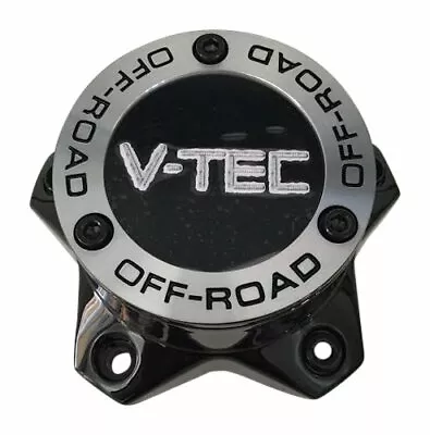 $49.99 • Buy V-TEC WHEELS C394GB-5VT Gloss Black Center Cap