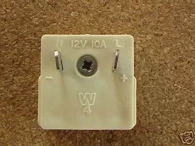 CARAVAN/MOTORHOME 12v 2 PIN TV PLUG - NEW • £3.20