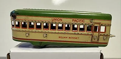 Marx O Scale M10005 UP Union Pacific Squaw Bonnet Passenger / Observation Car • $27.99