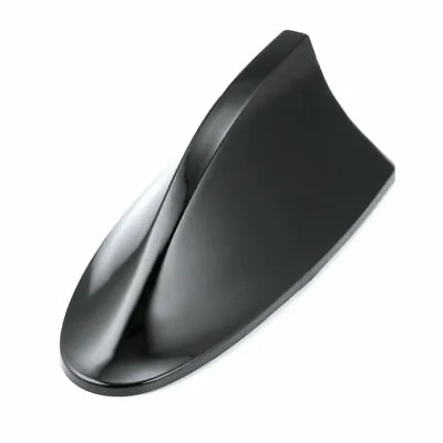 Black Shark Fin Car Roof Antenna Aerial FM/AM Radio Signal Decor Trim Universal • $7.99