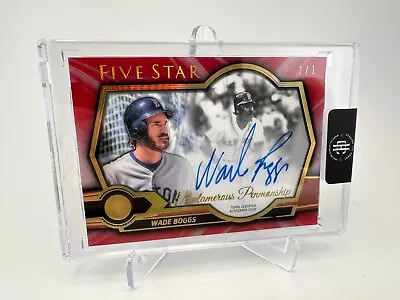 2021 Topps Five Star Wade Boggs 1/1 Auto Boston Autograph PP-WB One Of One • $56.50