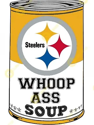 Pittsburgh Steelers Soup STICKER - Football Steel Curtain Claypool NFL • $5.45