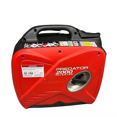 Predator 2000 Watt Super Quiet Inverter Generator With CO Secure Technology USED • $500