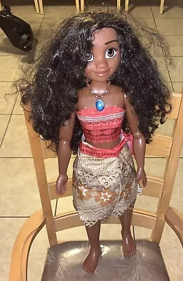 Disney MY SIZE Posable MOANA 32” Doll Princess PlayDate Jointed Jakks Pacific • $69.95