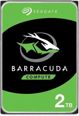 Seagate BarraCuda 2TB Desktop Hard Drive 3.5  7200RPM 256MB Cache - ST2000DM008 • £64.05