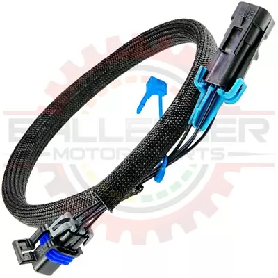 For GM Delphi / Packard - Black Male O2 Extender Harness • $33.99