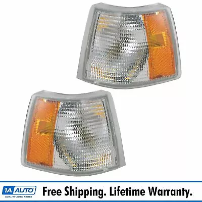 Corner Side Marker Turn Signal Parking Light Lamp Pair Set For 94-97 Volvo 850 • $77.95