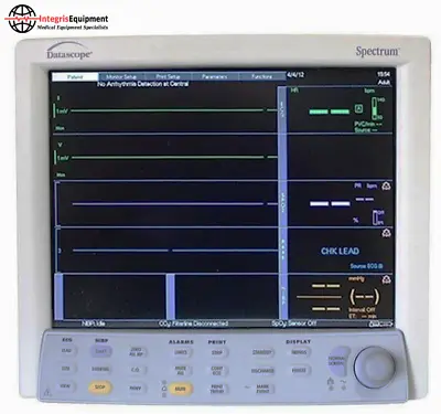 Mindray Datascope Spectrum Patient Monitor - ECG SpO2 NiBP Temp Printer  • $1950