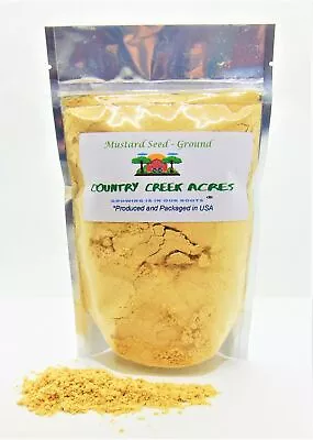 2 Oz Ground Mustard Seed Powder- A Versatile Ingredient - Country Creek LLC • $5.99