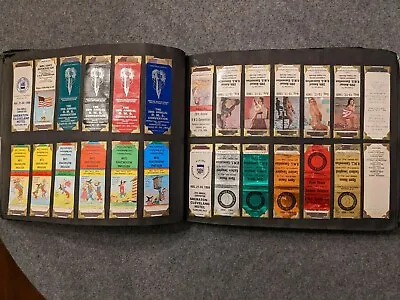 R.M.S. Convention Matchbook Covers Album (lot Of Over 1200 Pcs!) • $349.99