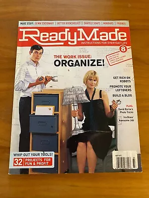 Readymade Magazine Issue 8 Home Decor Storage DIY Building Projects Graphic Type • $5.99