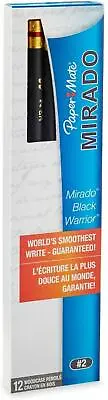Mirado Black Warrior Pencils Black HB #2 12 Count • $7.80