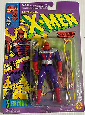 Sealed Moc Vtg 1994 Senyaka X-men Evil Mutants 5.5  Figure Toybiz Marvel • $9.99