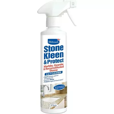 Hillmark Stone Kleen & Protect Marble Granite Bench Top Cleaner 375ml H74 • $19.50