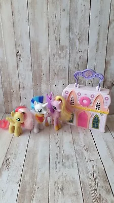 My Little Pony Bundle Shining Armour Princess Cadance Fluttershy Donut Shop • £19.95