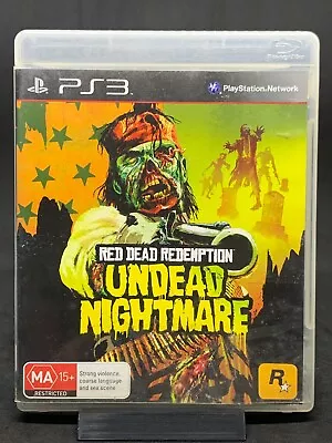 Red Dead Redemption Undead Nightmare PS3 PlayStation 3 Sony PAL Complete • $10.50