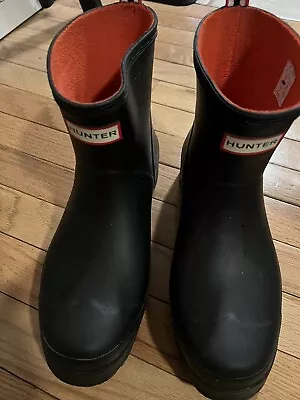 Hunter Play Short Boots Women’s 10 Black • $45