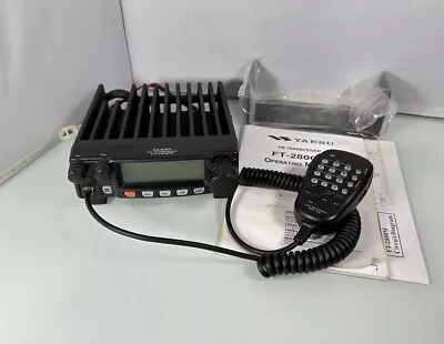 Yaesu Model FT-2800M 2-Meter FM Mobile Transceiver Radio W/MH-48 DTMF Microphone • $159.95