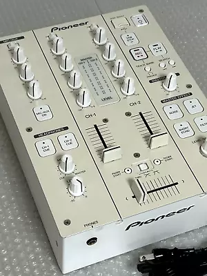 Pioneer DJ DJM-350 White DJ Mixer 2-channel USB Recording DJM350 W Used Japan • $299.98