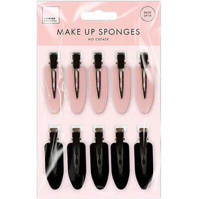 No Crease Hair Clips - Grips Styling Makeup Curling No Bend 10 Pack Pin Curl • £2.99