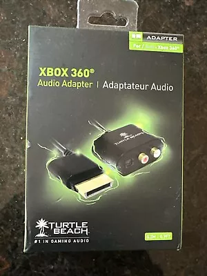 Turtle Beach Ear Force Xbox 360 Audio Adapter Cable Xbox 360 BRAND NEW Open Box • $15