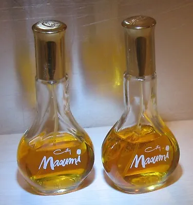 Vintage Coty MASUMI Cologne Natural Spray Perfume  - TWO 2 Oz Bottles • $29.95