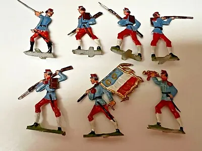 $48 • Buy Set Of 7 French Military Medal Soldiers