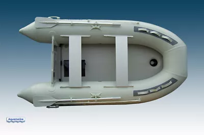 10 Ft Inflatable Boat With High Pressure Air Floor  4 Person Dinghy Double Layer • $1107.70