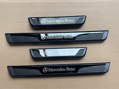 For NEW Mercedes-Benz Accessories Car Door Scuff Sill Cover Panel Step Portector • $39.50