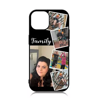 Personalised 5 Photo Collage IPhone Samsung Google Phone Case • £7.99