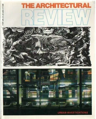 £4.50 • Buy The Architectural Review 1101 November 1988 Magazine Grimshaw