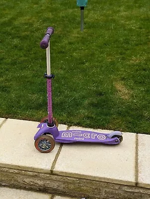 Micro Scooter Mini Deluxe Purple • £20