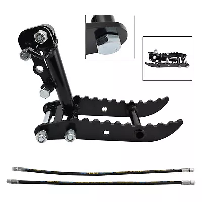 1× Hydraulic Thumb Clip W/ 2 Hoses For Mini Excavators Pick Up Irregular Objects • $378.65