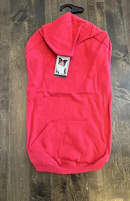 Zack & Zoey Basic Hoodie For Dogs Tomato Red Size X-Large NWT • $14.95