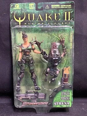 1997 Quake II Action Figures Jungle Marine Athena NIP • $19.79