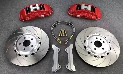 Ap Racing Caliper F+r (red) Bbk (ap8520 Front) + (ap8540 Rear) For R32 R33 Gtr • $5398.11