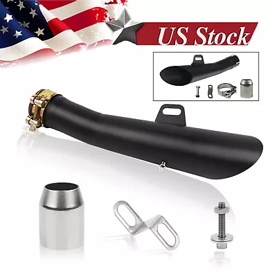 Slip On Motorcycle Exhaust Muffler Tail Pipe For YAMAHA YZF-R6 YZF R6 2008-2016 • $43.74