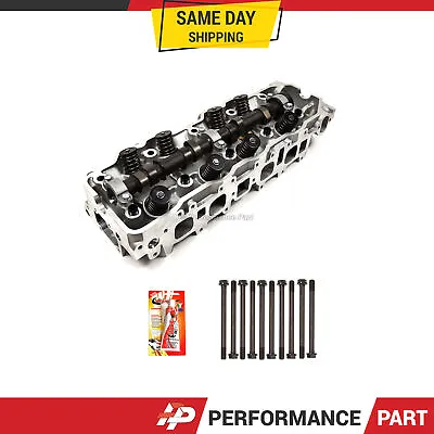 85-95 Toyota 2.4L 22R 22RE 22REC Complete Cylinder Head + Head Bolts + Silicone • $290.99