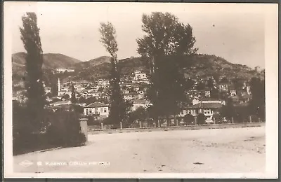 Greece WWII 1942 Ksanti Ξάνθη Xanthi View Of The City Old Photo Postcard USED • $23