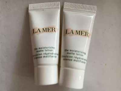 2 La Mer The Moisturizing Matte Lotion  0.1 Oz 3ml Each • $14.99