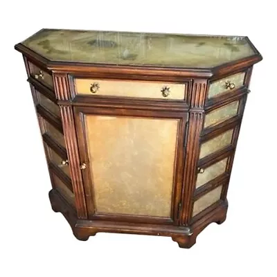 Theodore Alexander Wood Glass Cupboard Or Drinks Bar • $1240