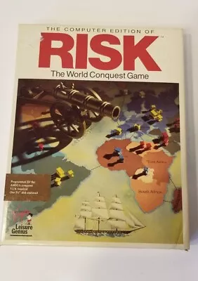 Risk PC Game Commodore Amiga Complete Ex Condition Virgin Leisure Genius • $39.45